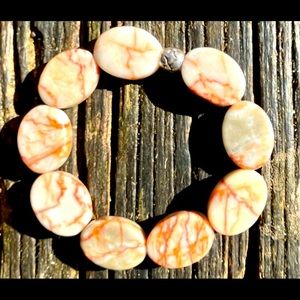Stylish Jasper Stretchy Bracelet